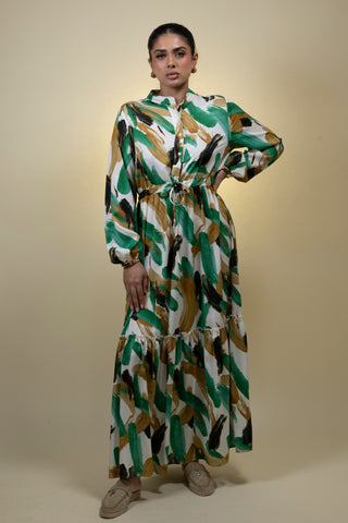 The Green Autumnvale Dress