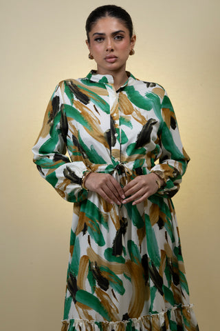 The Green Autumnvale Dress