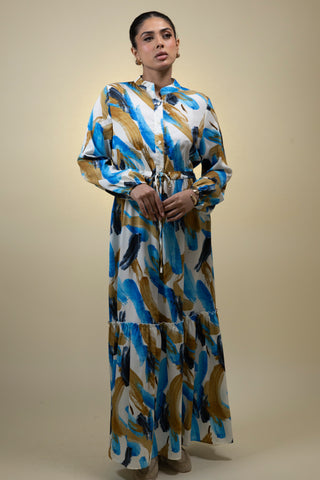 The Blue Autumnvale Dress