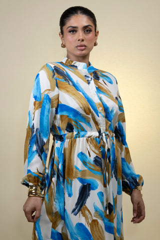 The Blue Autumnvale Dress