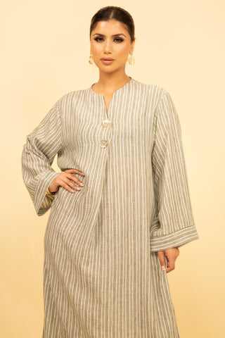 The Khaki Palmora Dress