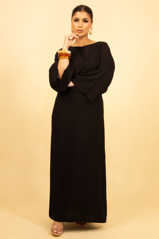 The Black Miravine Dress