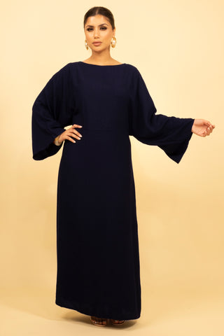 The Navy Miravine Dress