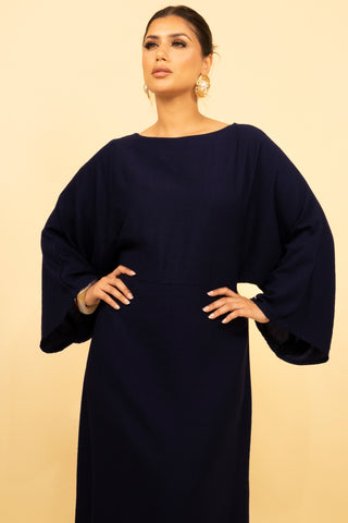 The Navy Miravine Dress