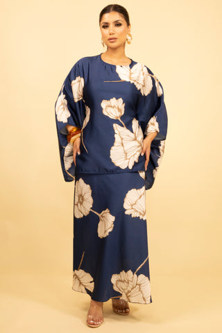 The Navy Elafleur Set