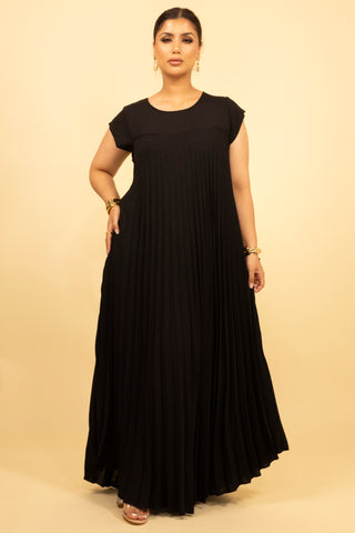 The Black Vellora Dress