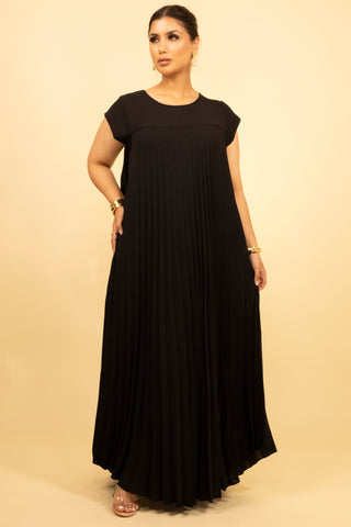 The Black Vellora Dress