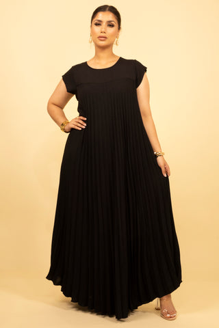 The Black Vellora Dress