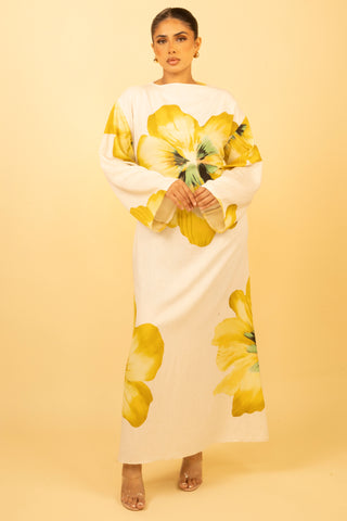 The Yellow Petalbelle Dress