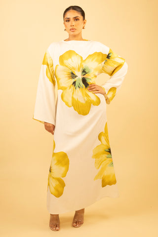 The Yellow Petalbelle Dress