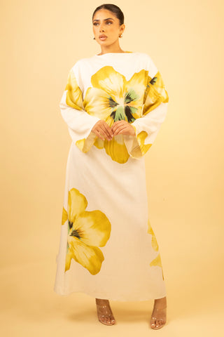 The Yellow Petalbelle Dress