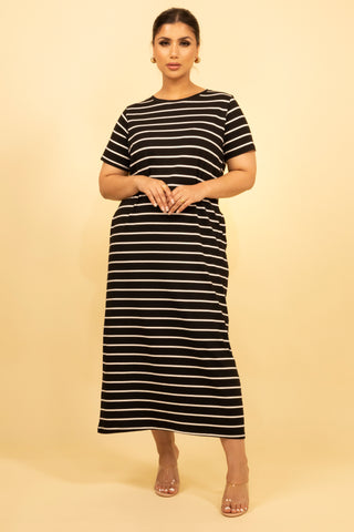 The Black Tideway Dress