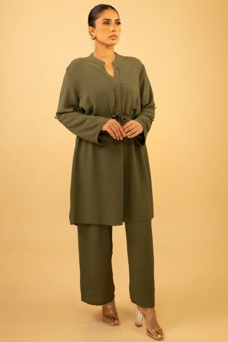 The Khaki Wisterelle Set