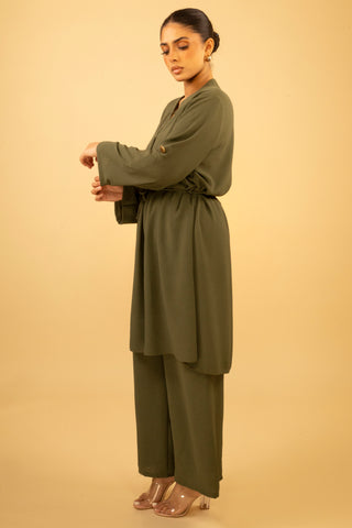 The Khaki Wisterelle Set