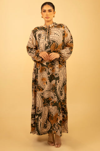 The Khaki Dravelle Dress