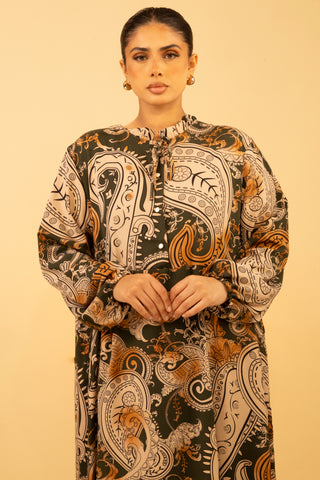 The Khaki Dravelle Dress