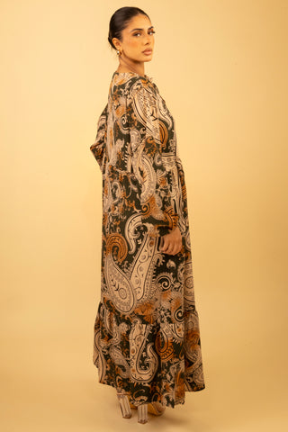 The Khaki Dravelle Dress