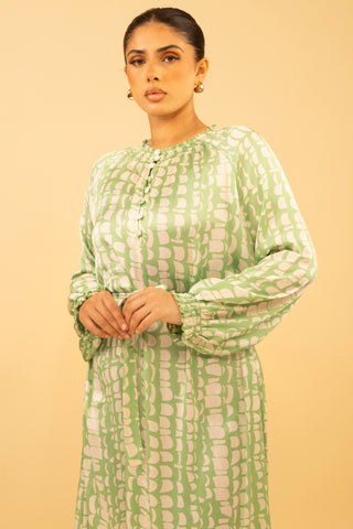 The Mint Seraphlora Dress