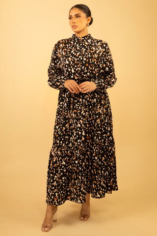 The Black Mirava Dress