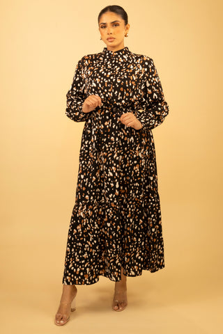 The Black Mirava Dress