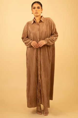 The Brown Twilight Breeze Dress