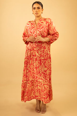 The Red Floravelle Dress