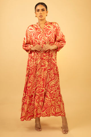 The Red Floravelle Dress