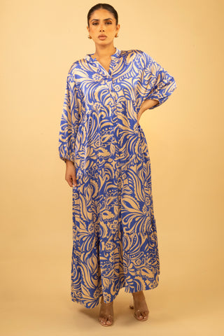 The Blue Floravelle Dress