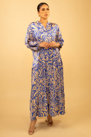 The Blue Floravelle Dress