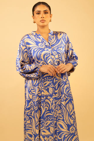 The Blue Floravelle Dress