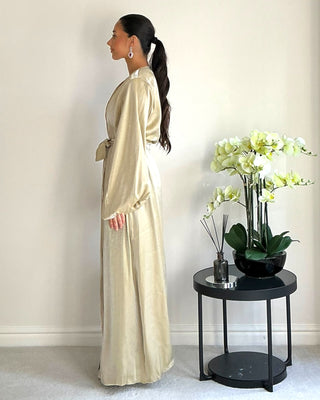 The Beige Starlit Whisper Robe