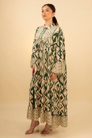 The Green Elmshade Dress