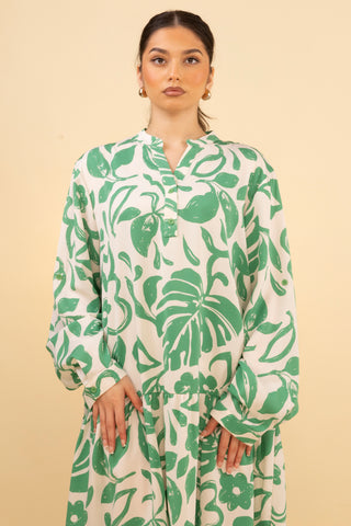 The Mint Sunpetal Dress