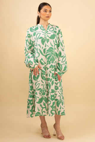 The Mint Sunpetal Dress