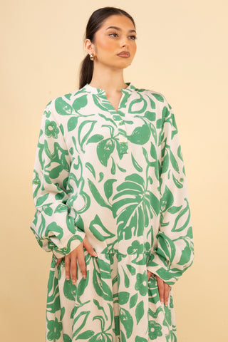 The Mint Sunpetal Dress