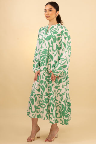 The Mint Sunpetal Dress