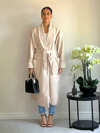 The Cream Woodland Wrap Coat