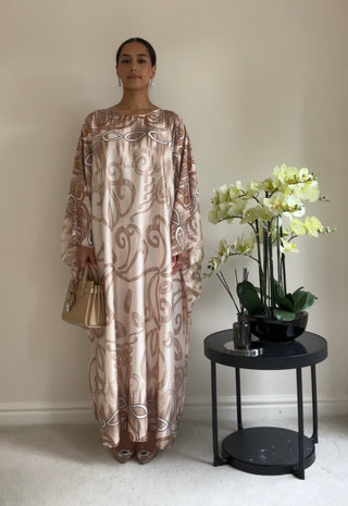 The Beige Ocean Kaftan