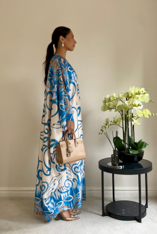 The Sky Blue Ocean Kaftan