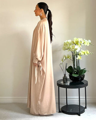 The Beige Golden Hour Abaya