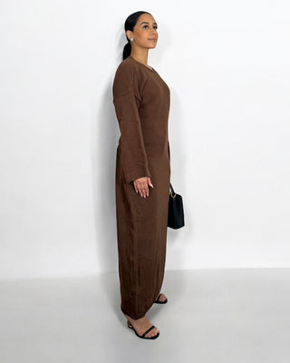 The Brown Fernwood Dress