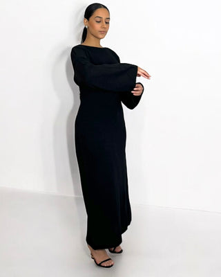 The Black Fernwood Dress