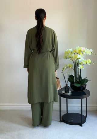 The Khaki Long Set