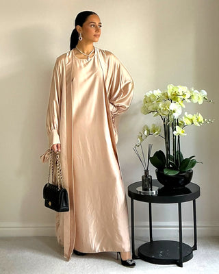 The Beige Golden Hour Abaya