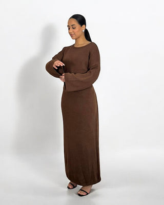 The Brown Fernwood Dress