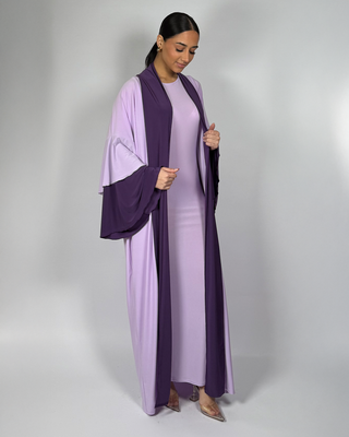 The Lilac/Purple Moonlight Abaya