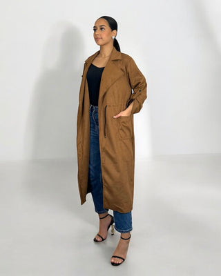 The Light Brown Willow Whisper Coat