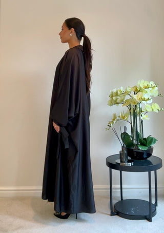 The Black Golden Hour Abaya