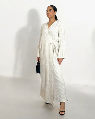 The Cream Willow Wrap Dress