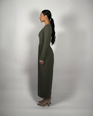 The Khaki Lilywood Dress